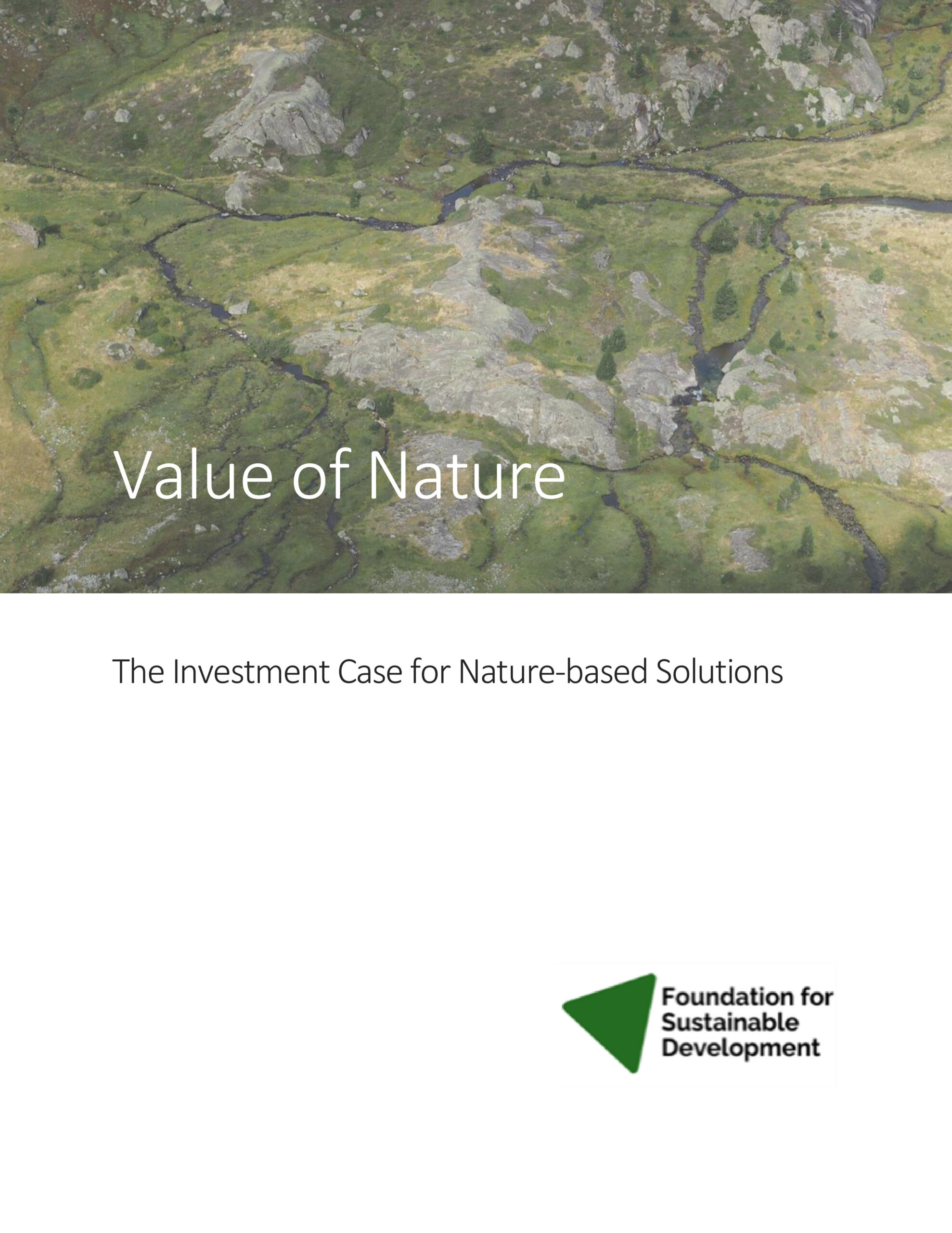 Value of nature: The investment case for nature-based solutions
