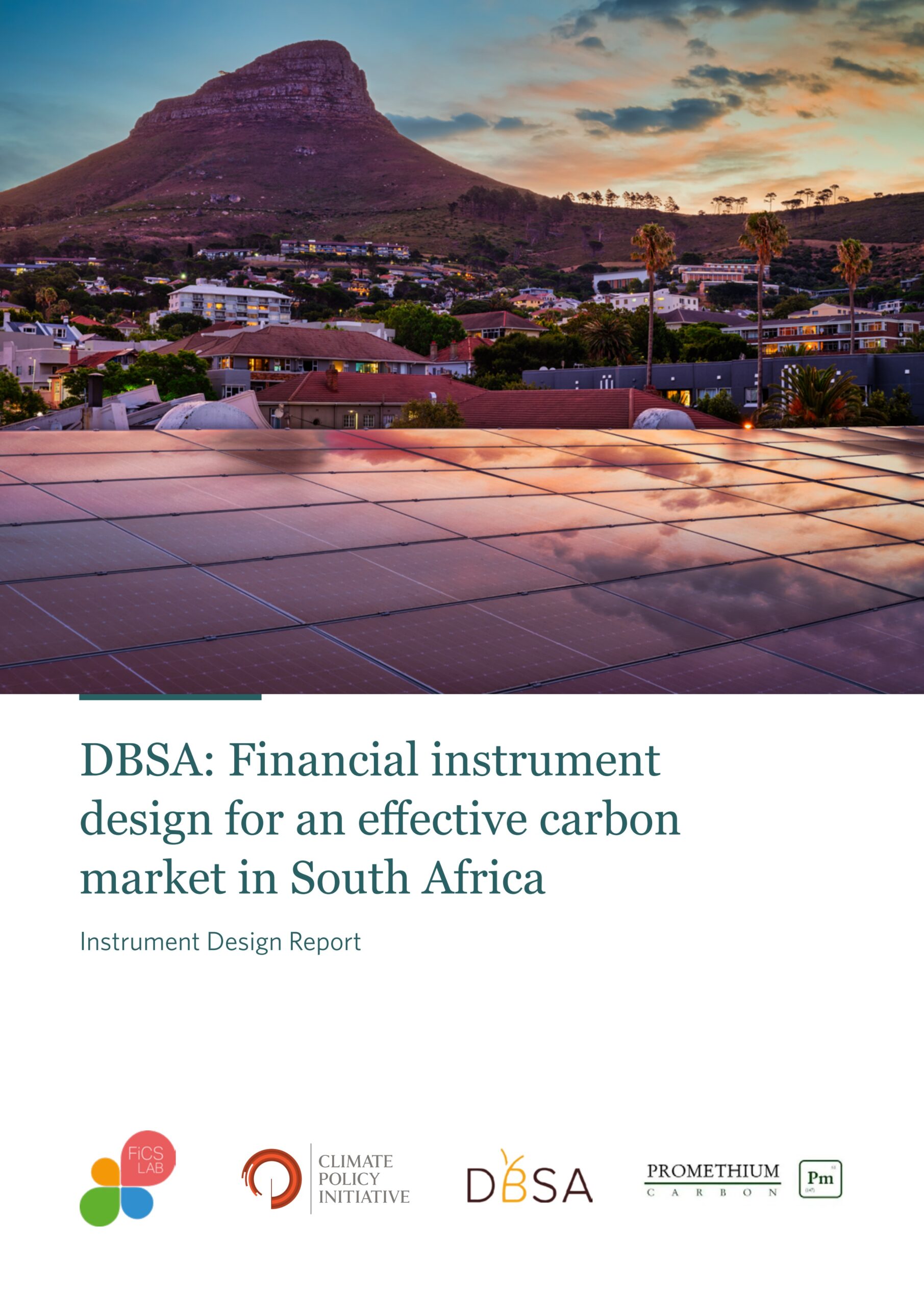 DBSA: Financial instrument design for an effective carbon market in South Africa
