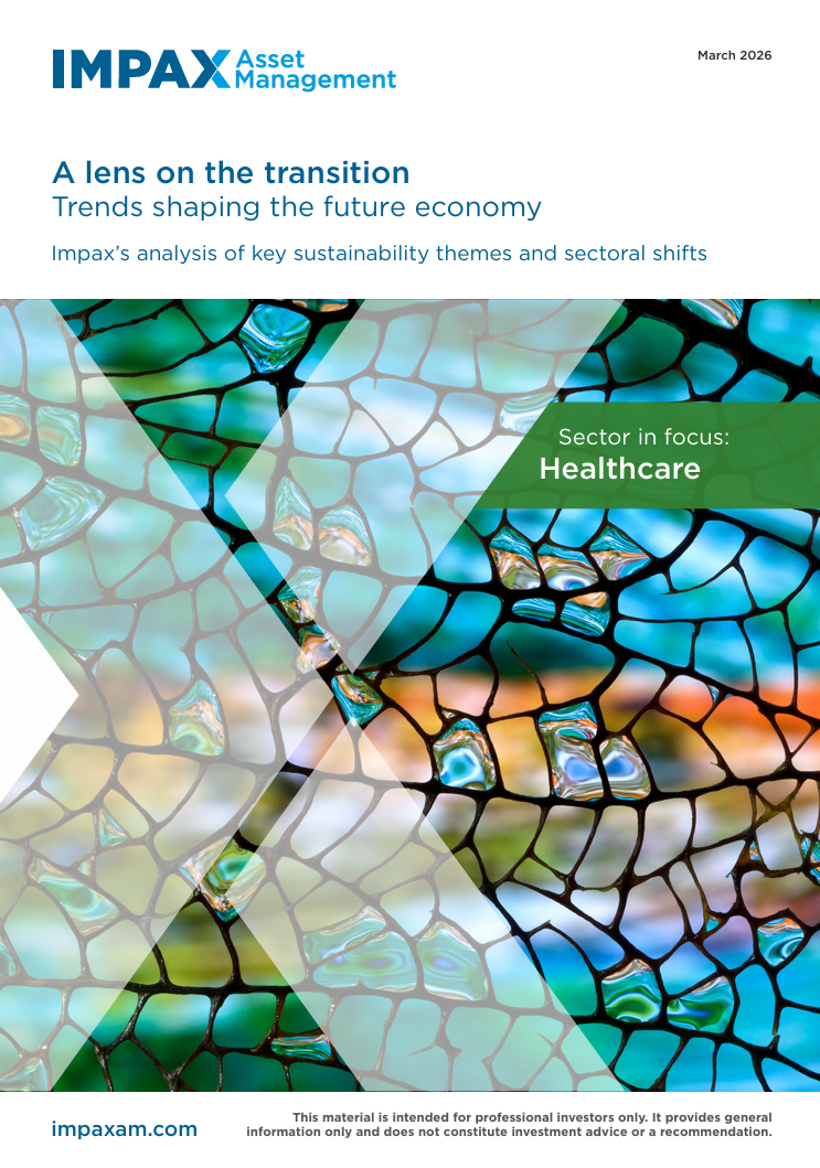 A Lens on the transition: Trends shaping the future economy: Sector in focus: Healthcare
