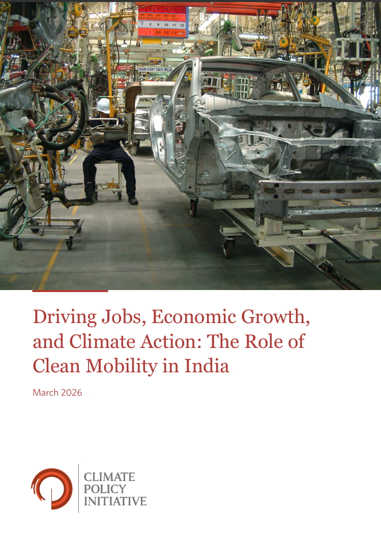 Driving jobs, economic growth, and climate action: The role of clean mobility in India