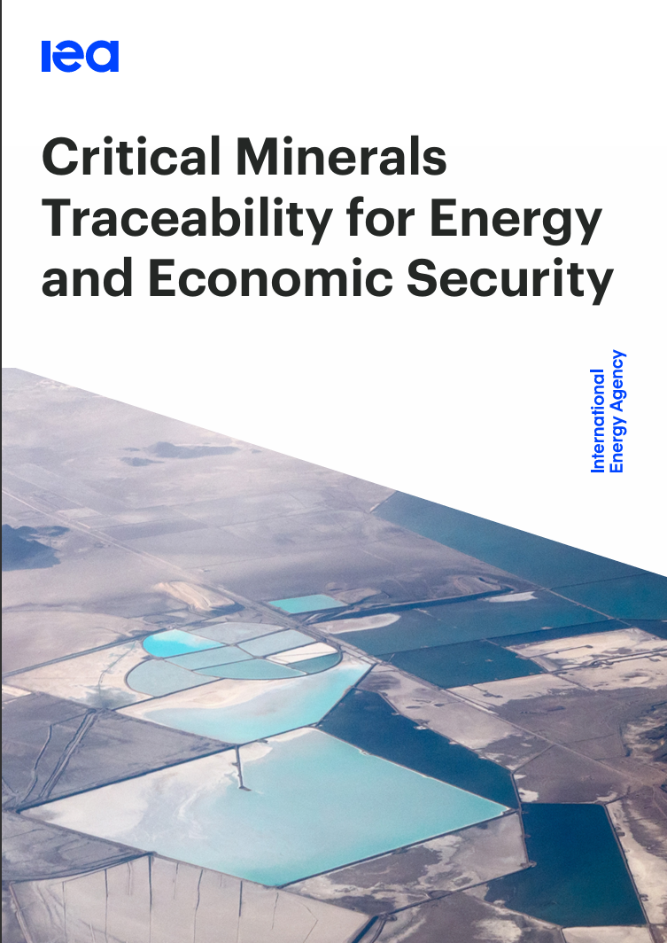 Critical minerals traceability for energy and economic security