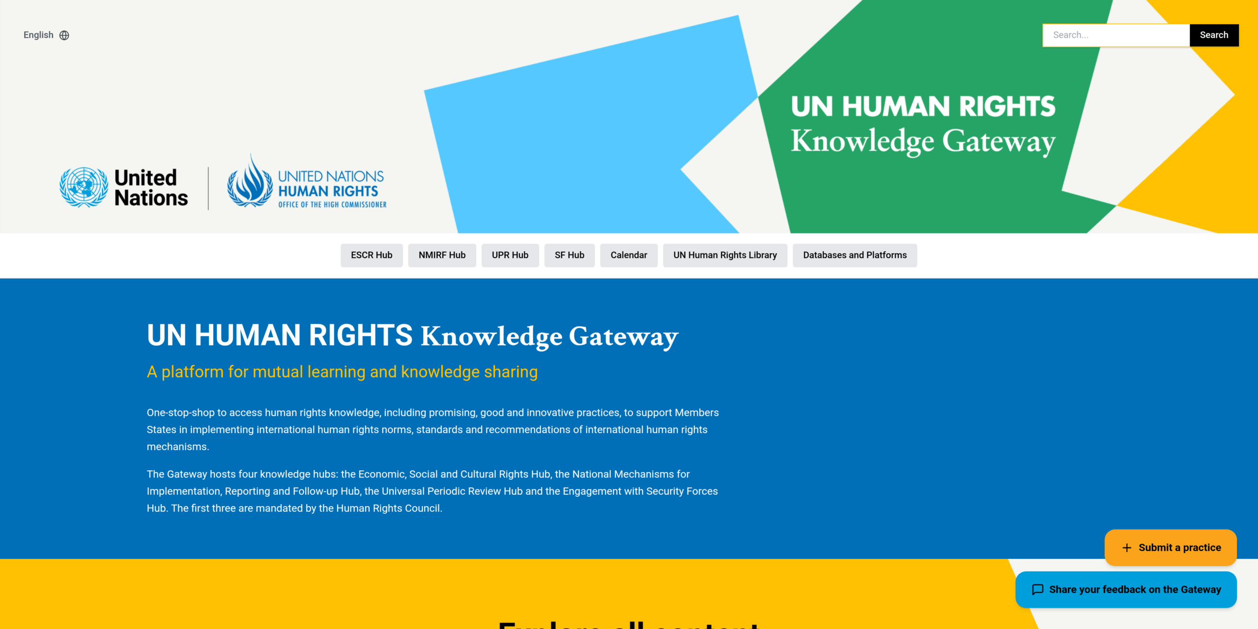 OHCHR Knowledge Gateway