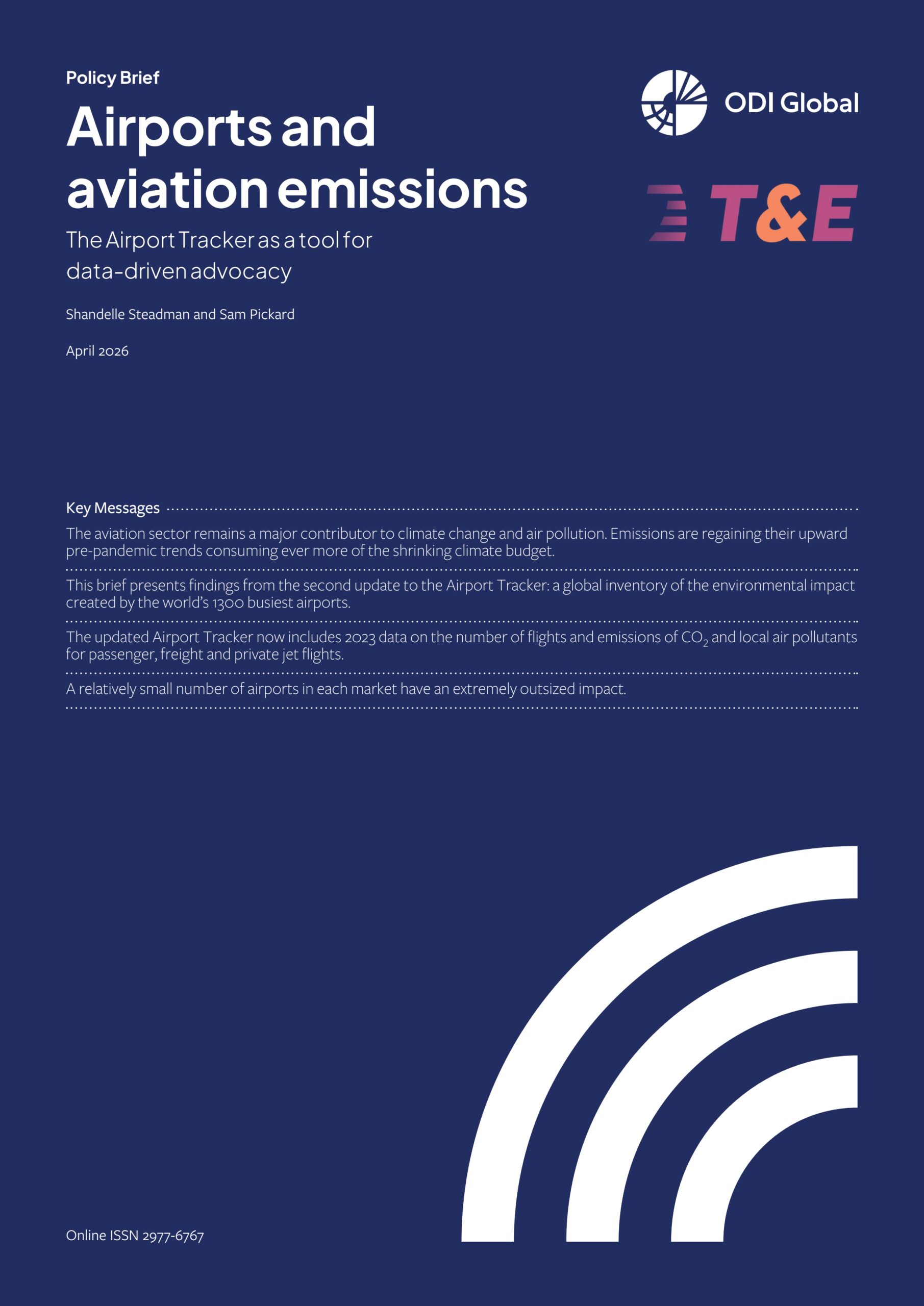 Airports and aviation emissions: The Airport Tracker as a tool for data-driven advocacy