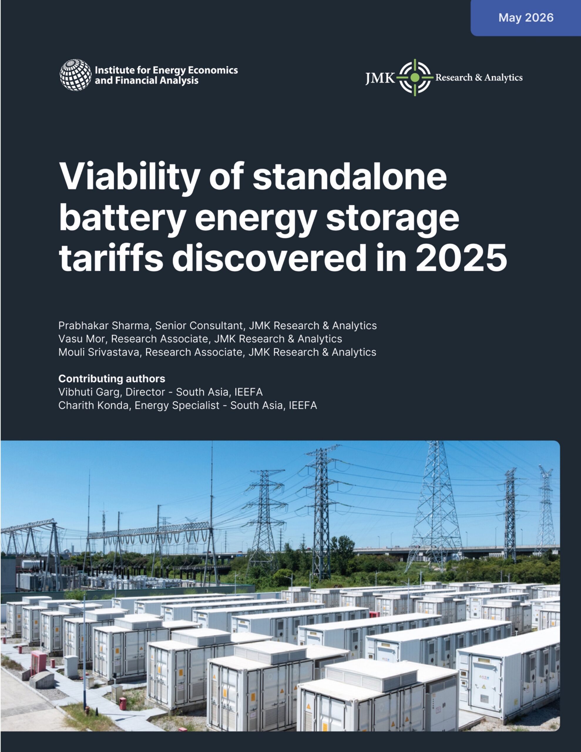 Viability of standalone battery energy storage tariffs discovered in 2025