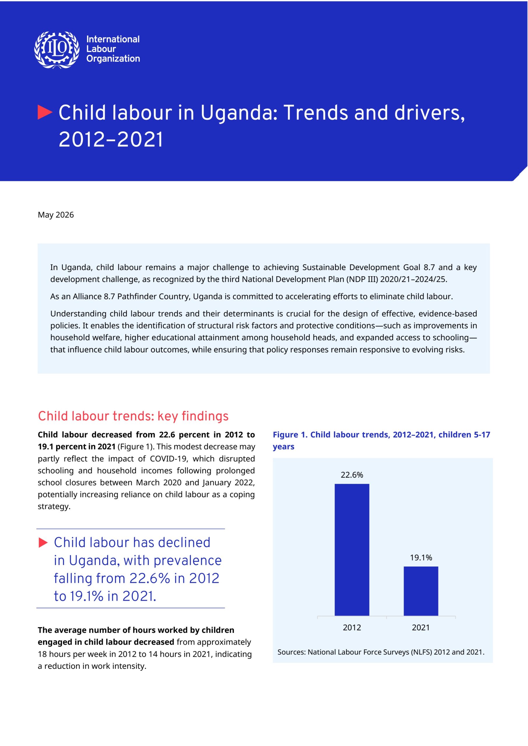 Child labour in Uganda: Trends and drivers, 2012–2021