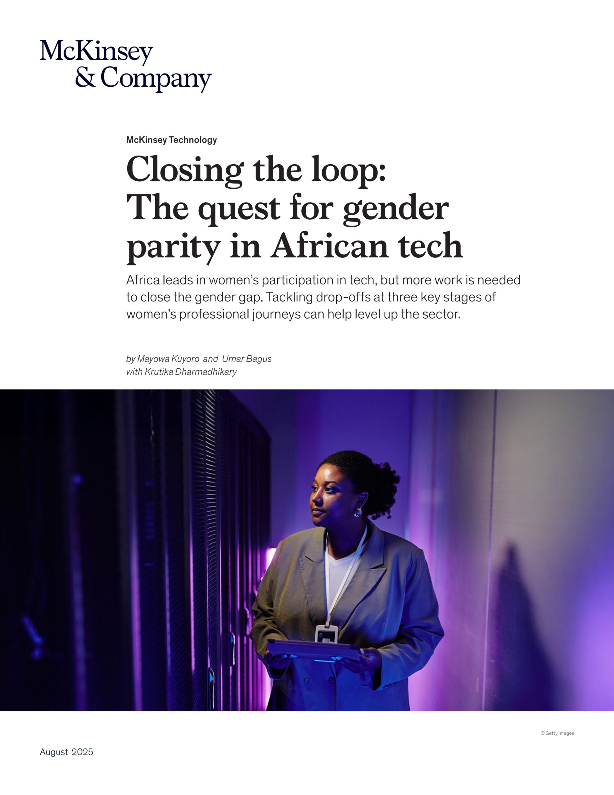 Closing the loop: The quest for gender parity in African tech