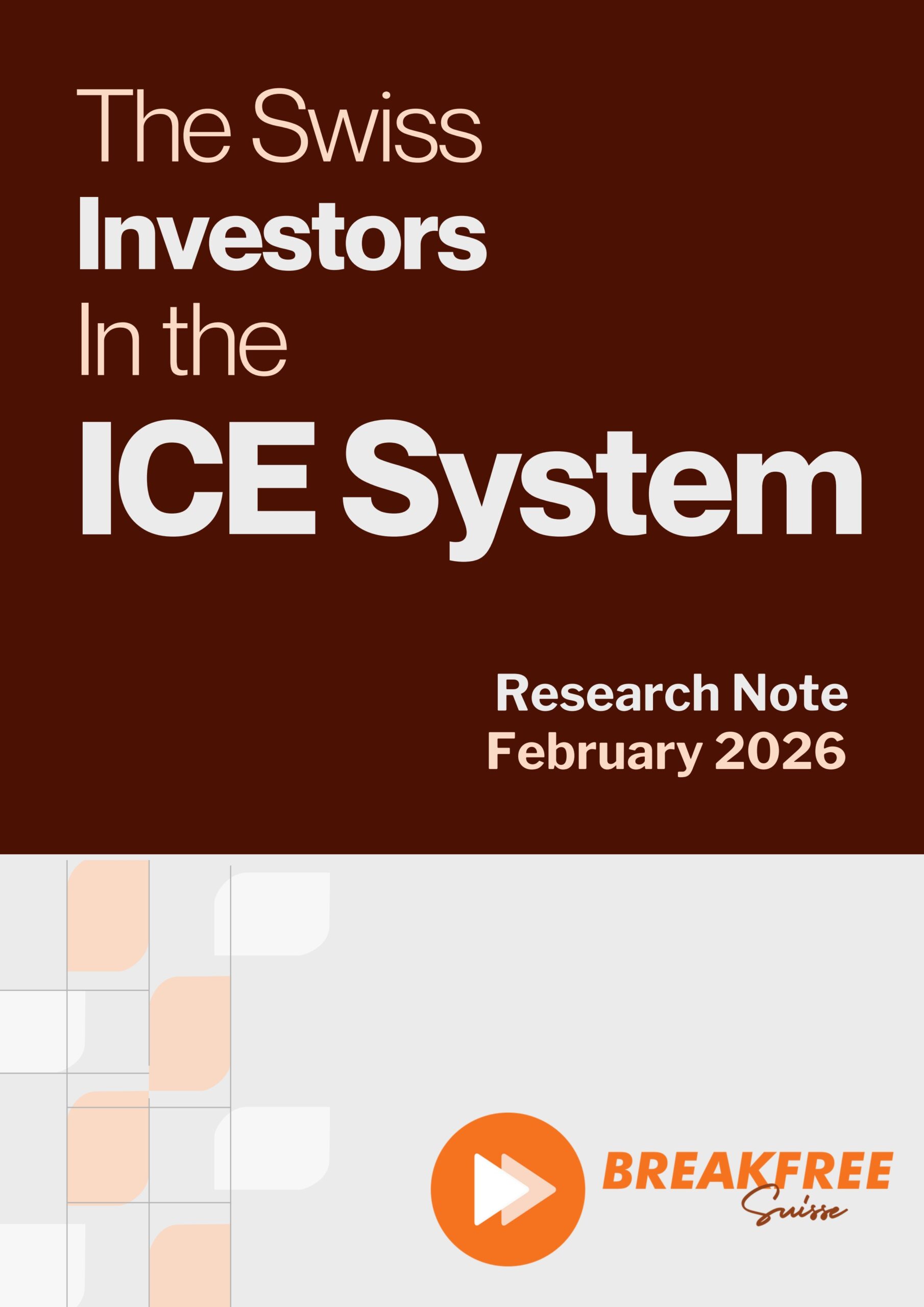 The Swiss investors in the ICE system