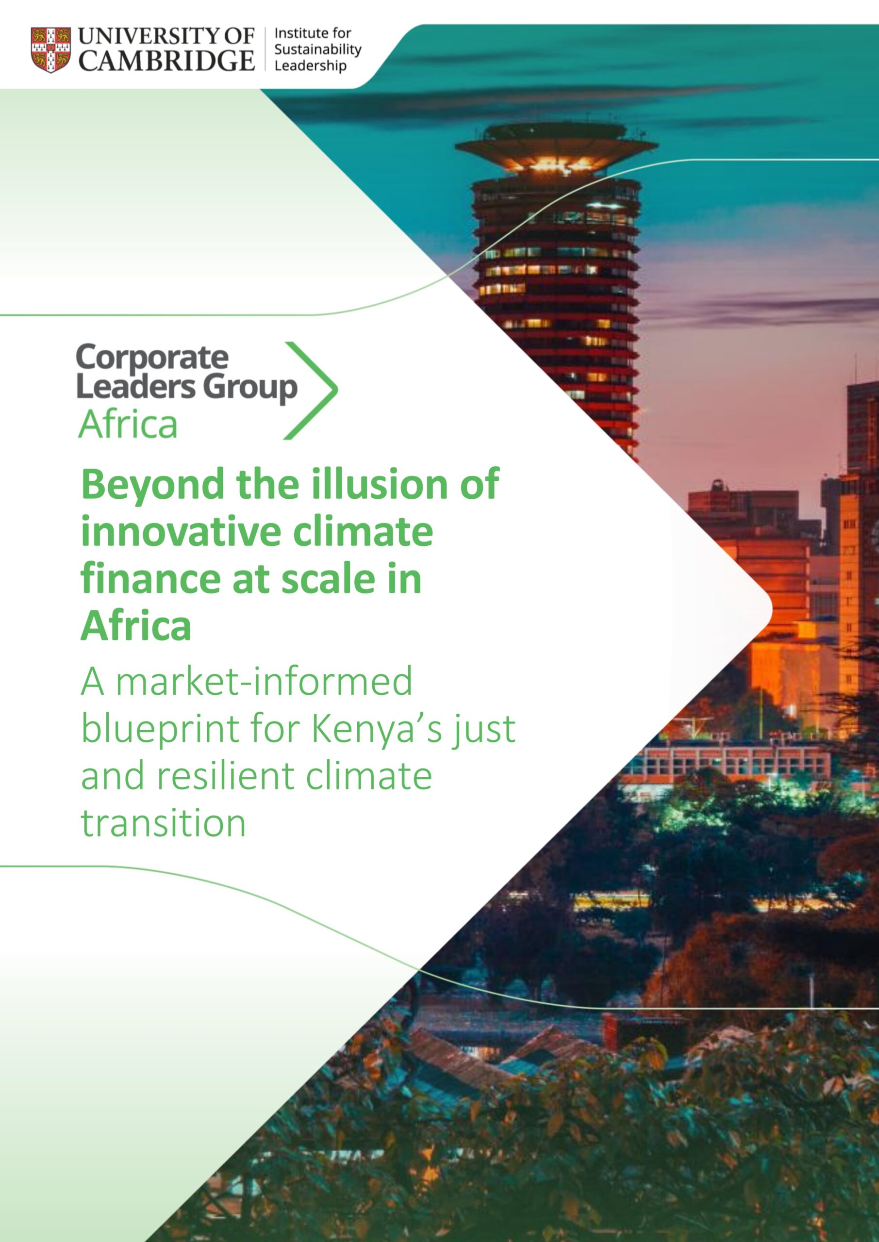 Beyond the illusion of innovative climate finance at scale in Africa: A market-informed blueprint for Kenya's just and resilient climate transition