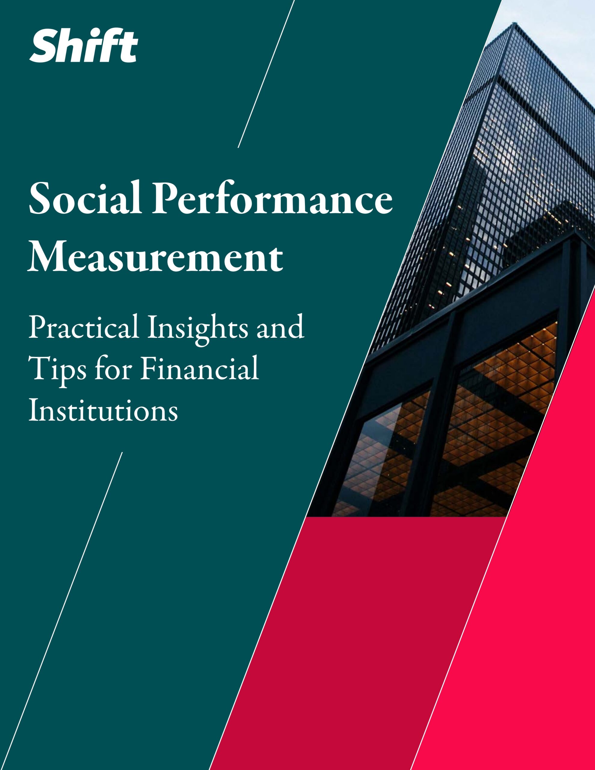 Social performance measurement: Practical insights and tips for financial institutions