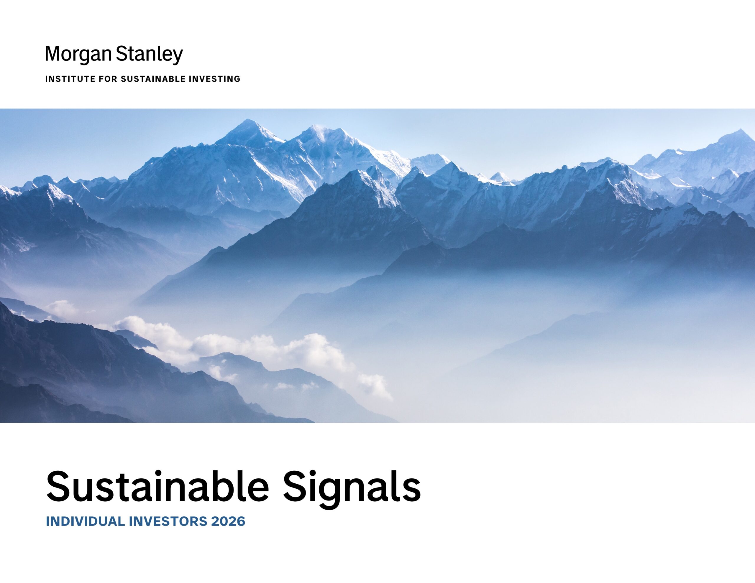 Sustainable signals: Individual investors series