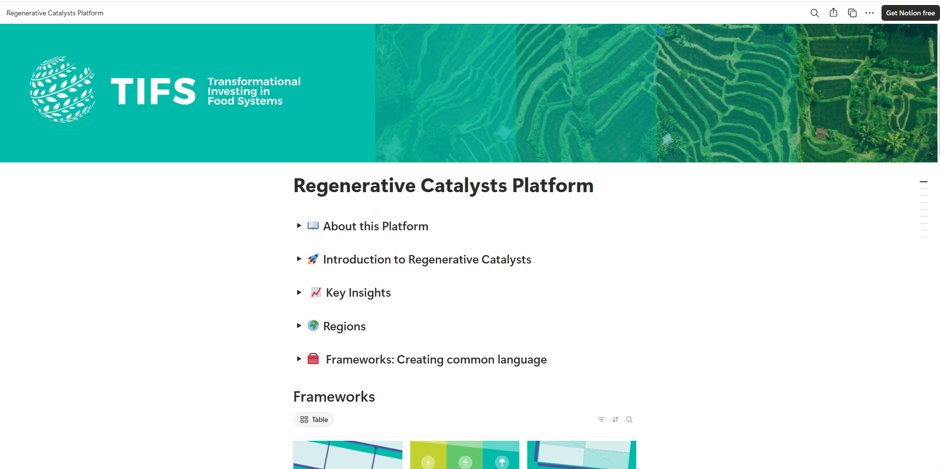 Regenerative Catalysts at TIFS
