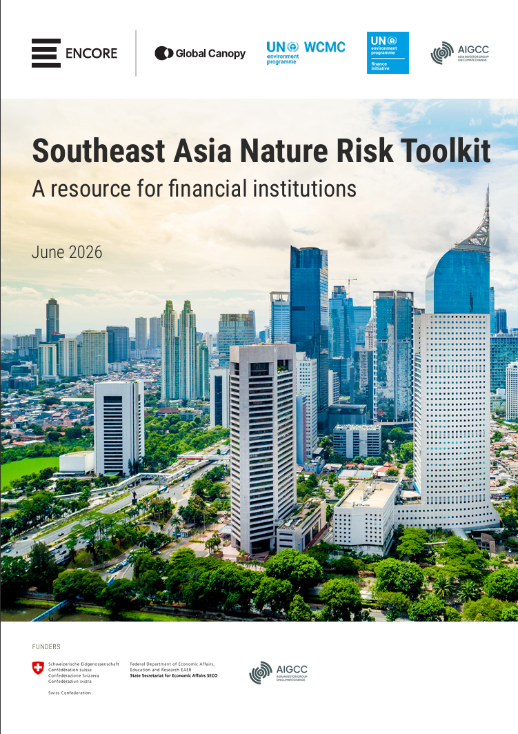 Southeast Asia nature risk toolkit: A resource for financial institutions
