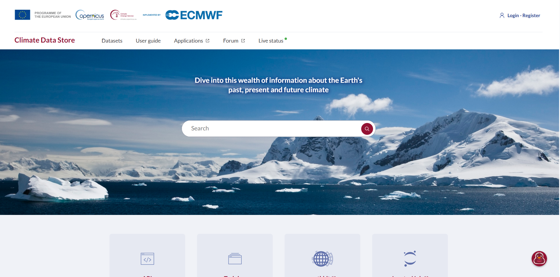 Climate Data Store (CDS)