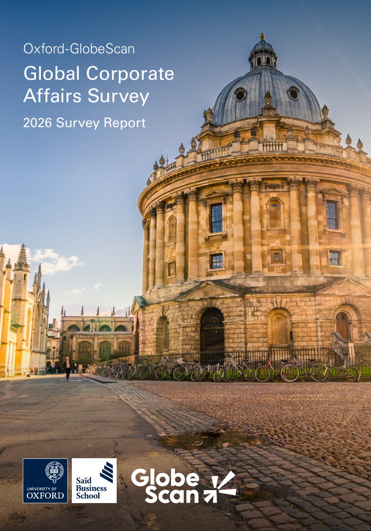 Oxford-GlobeScan global corporate affairs survey series