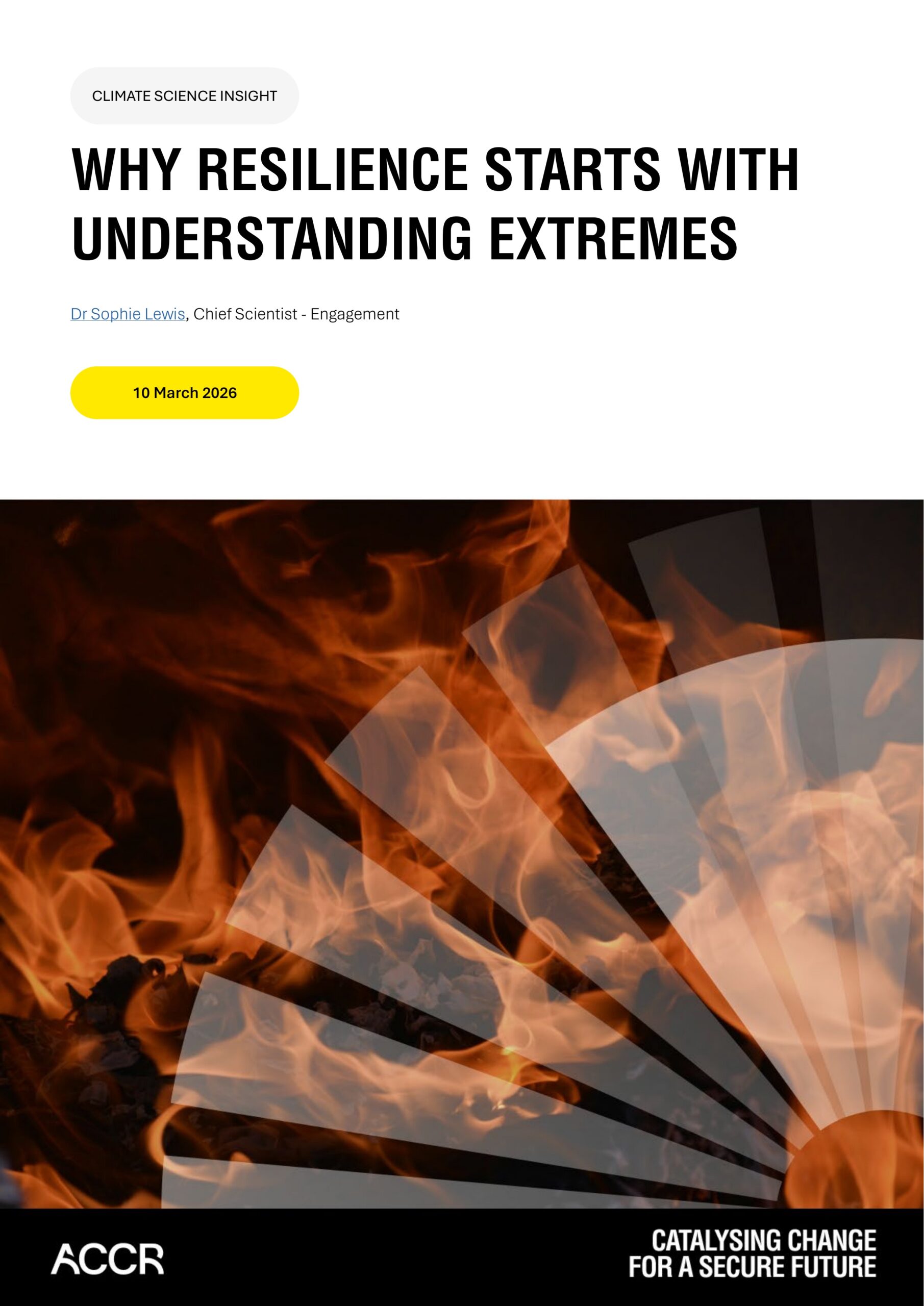 Why resilience starts with understanding extremes