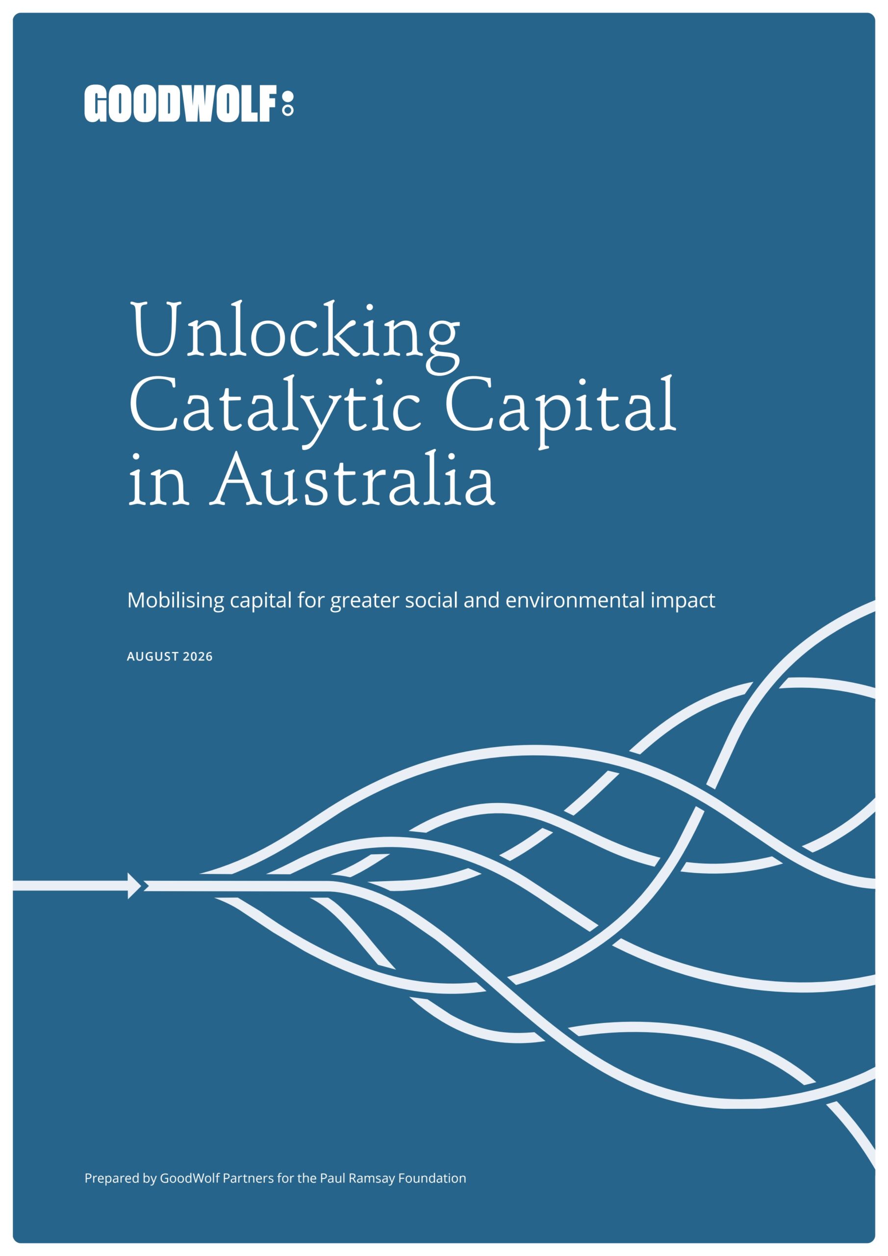 Unlocking catalytic capital in Australia