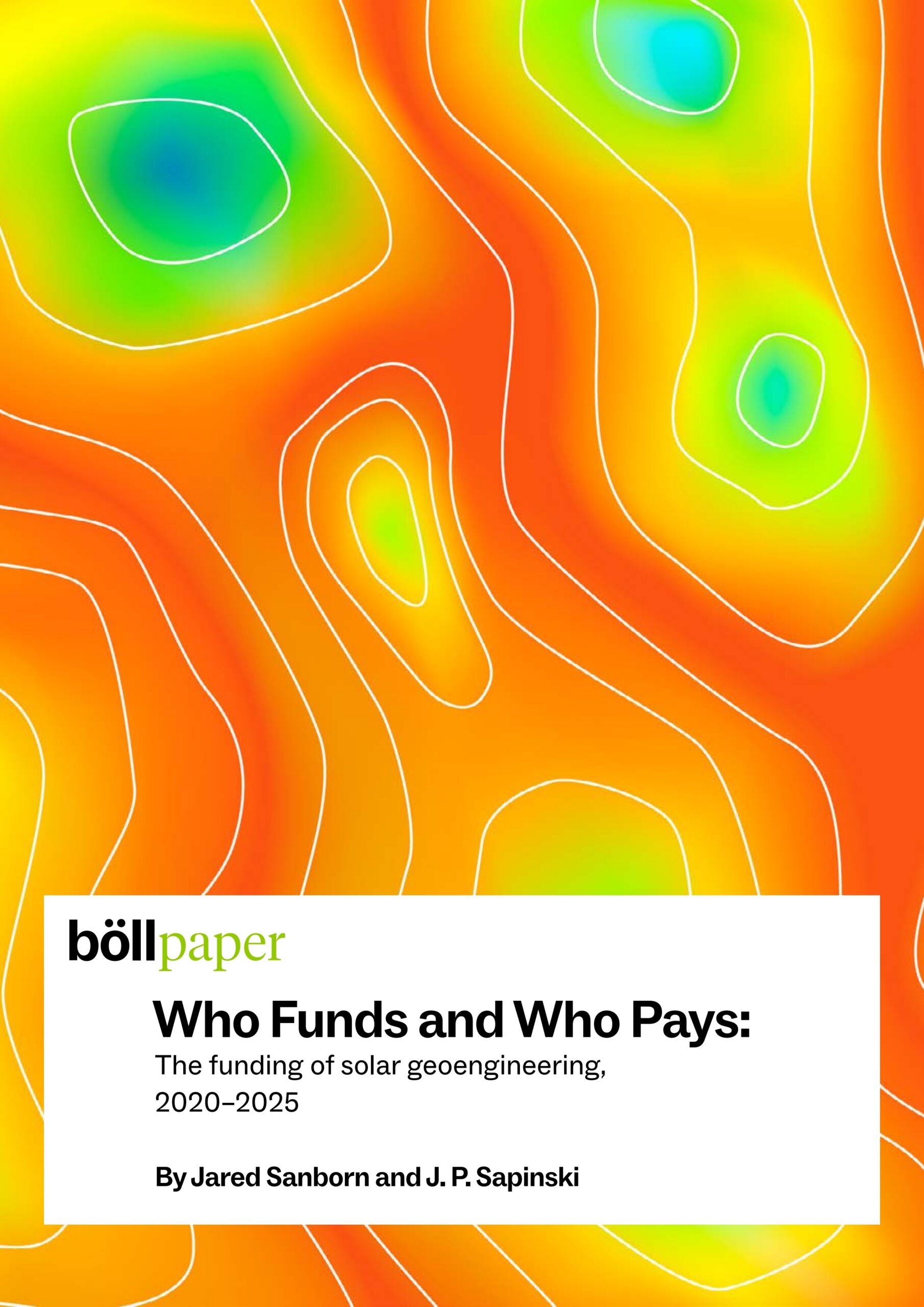 Who funds and who pays: The funding of solar geoengineering, 2020–2025
