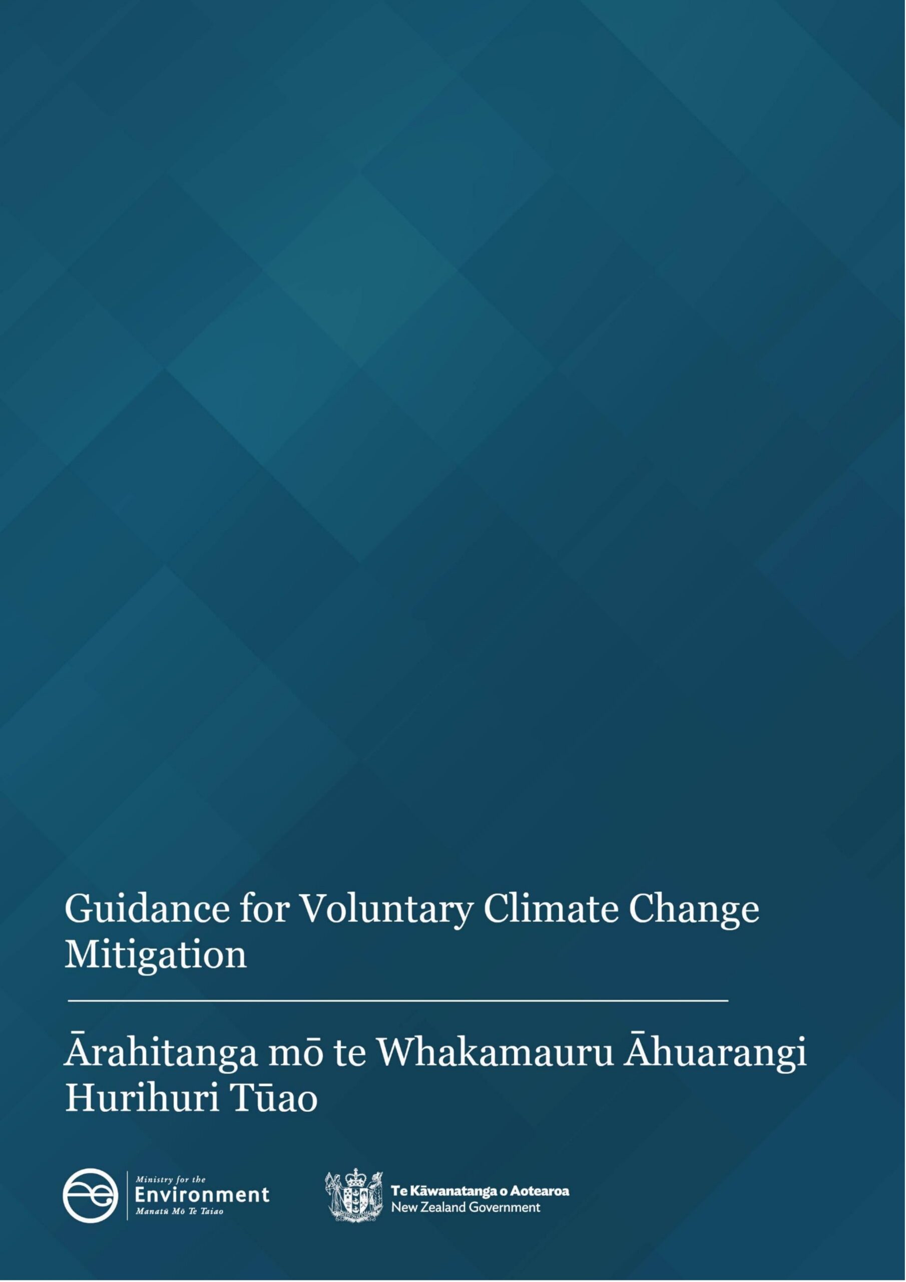 Guidance for voluntary climate change mitigation