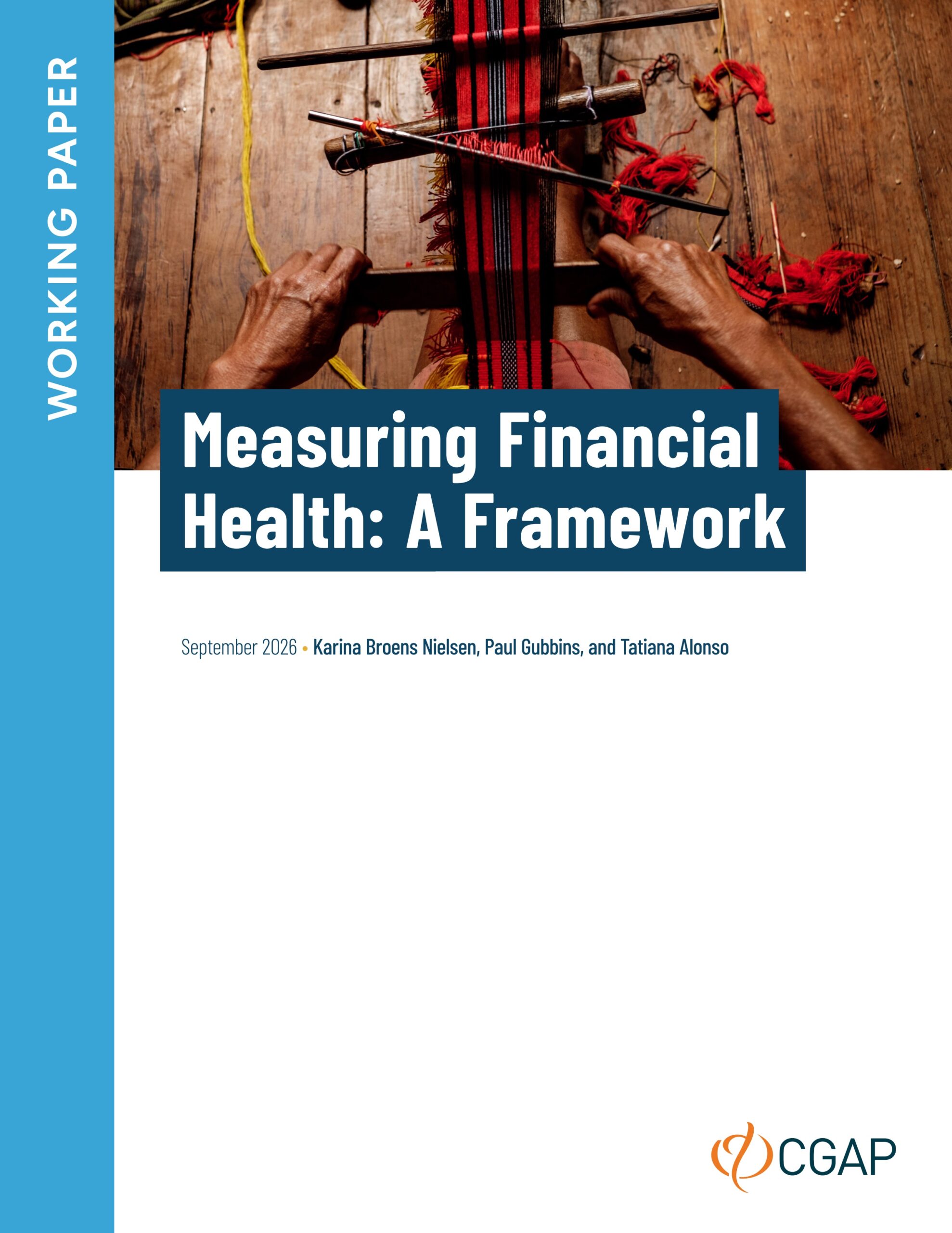 Measuring financial health: A framework