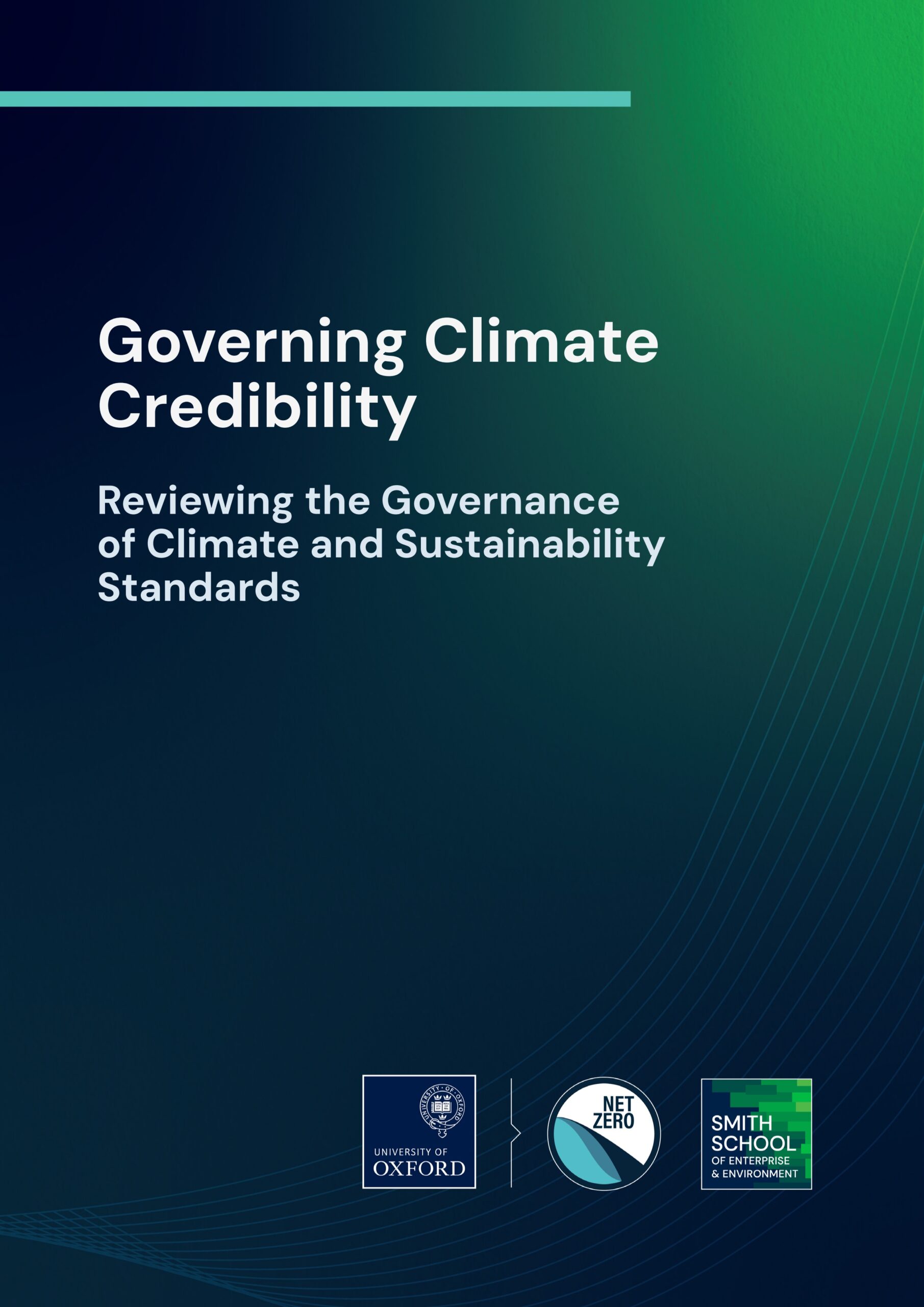 Governing climate credibility: Reviewing the governance of climate and sustainability standards