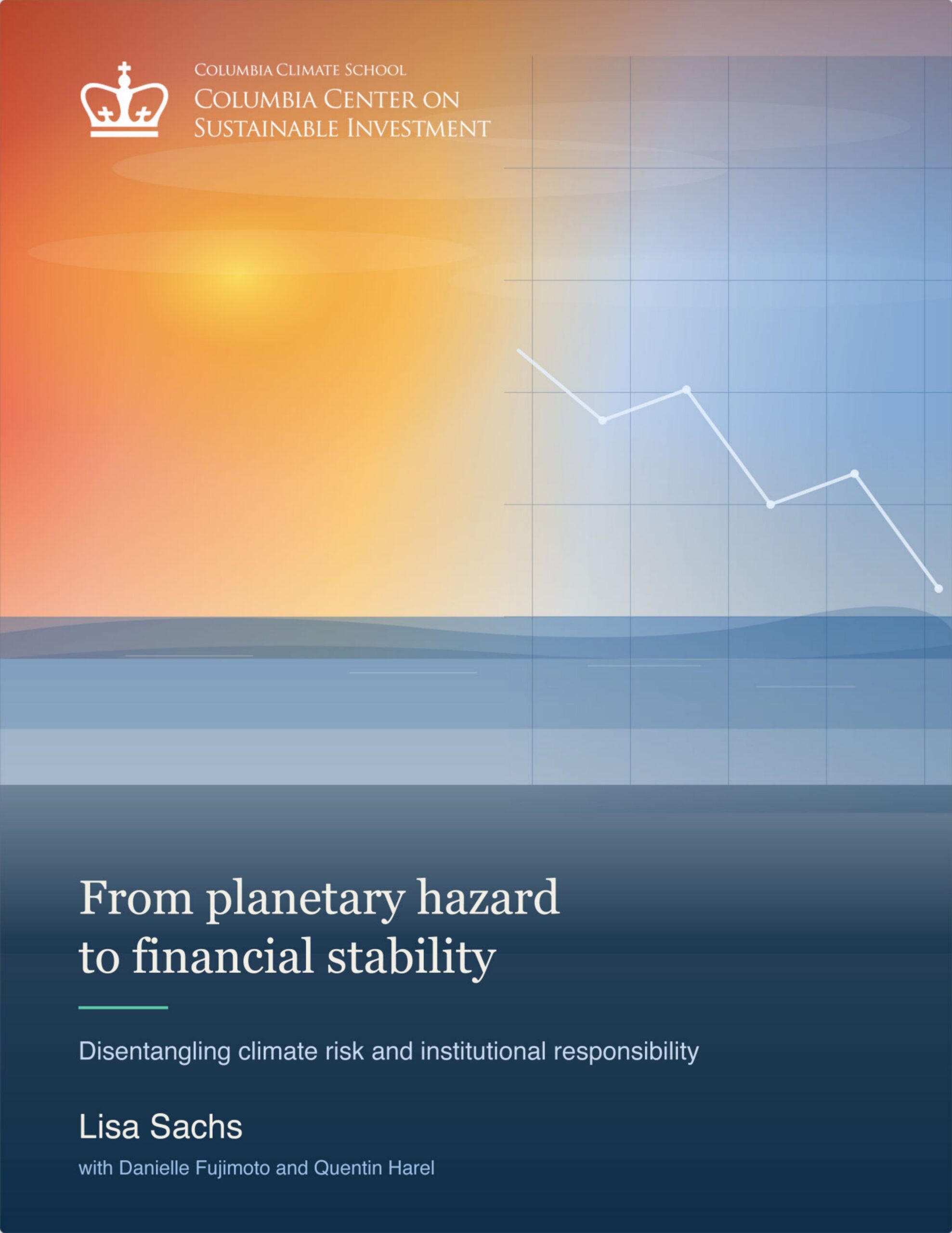 From planetary hazard to financial stability: Disentangling climate risk and institutional responsibility