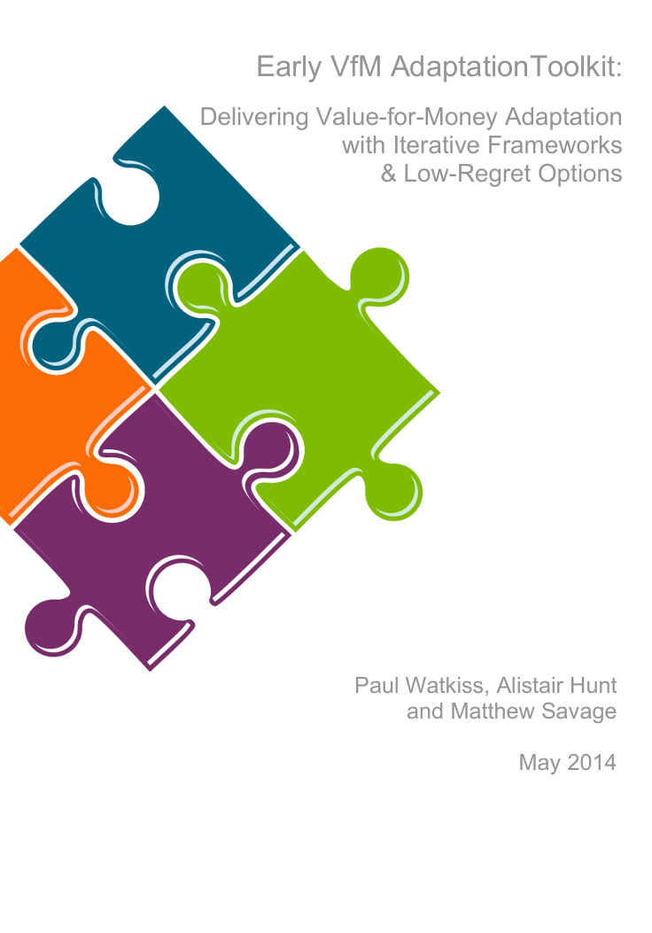 Early VfM adaptation toolkit: Delivering value-for-money adaptation with iterative frameworks & low-regret options