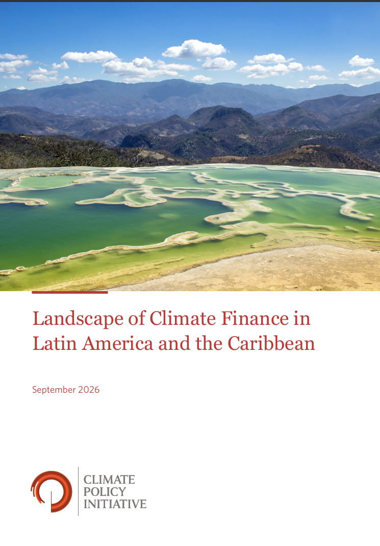 Landscape of Climate Finance in Latin America and the Caribbean