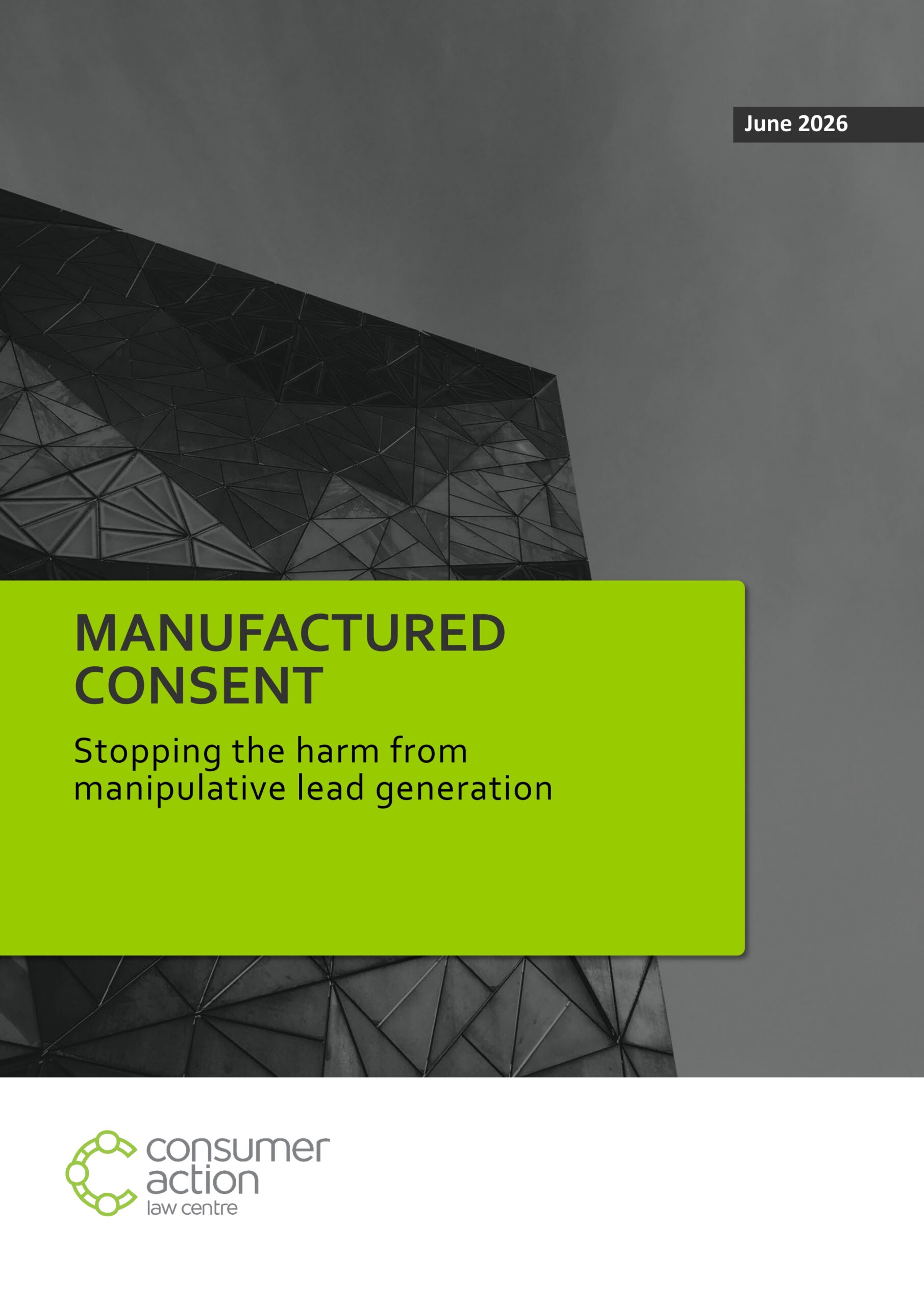 Manufactured consent: Stopping the harm from manipulative lead generation