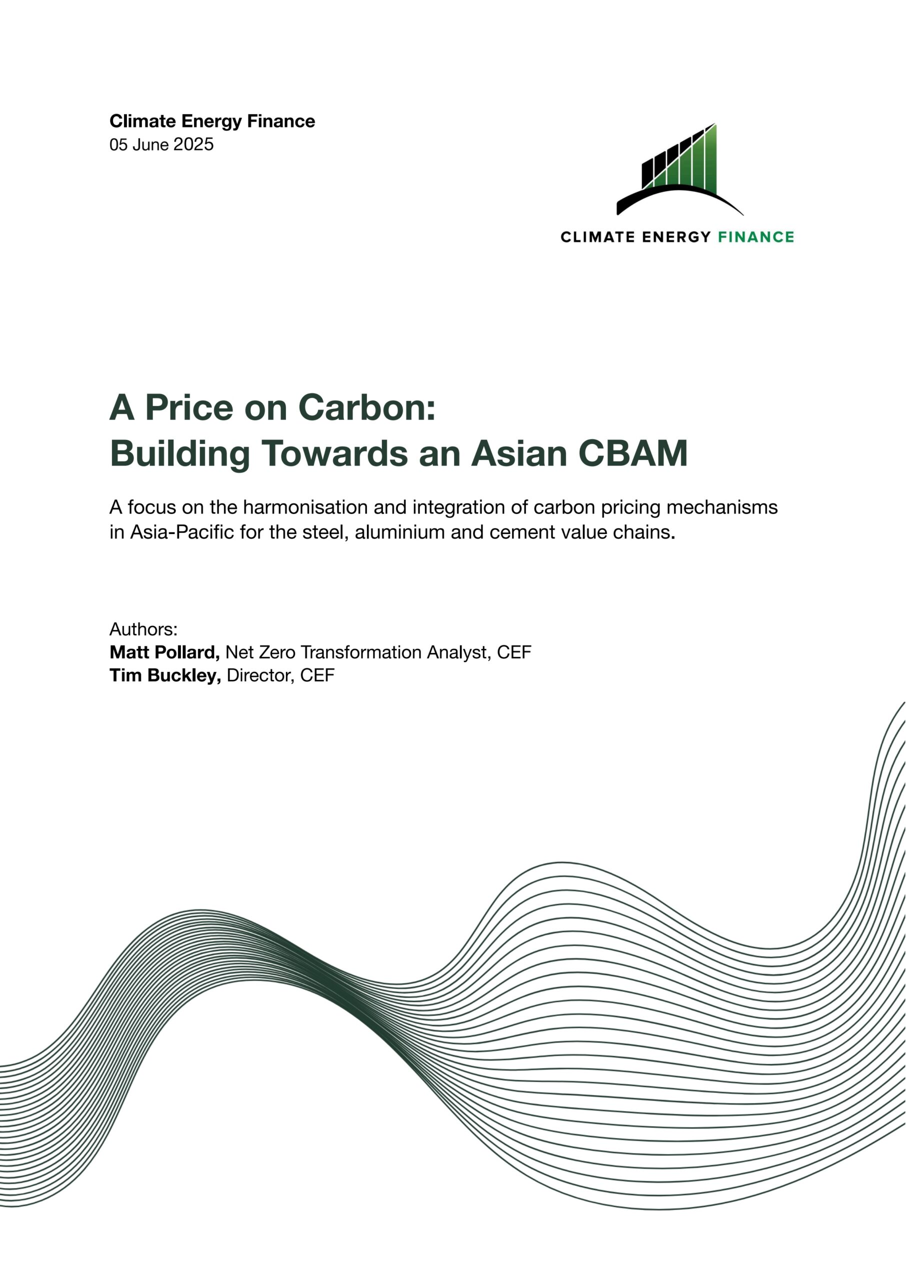 A price on carbon: Building towards an Asian CBAM