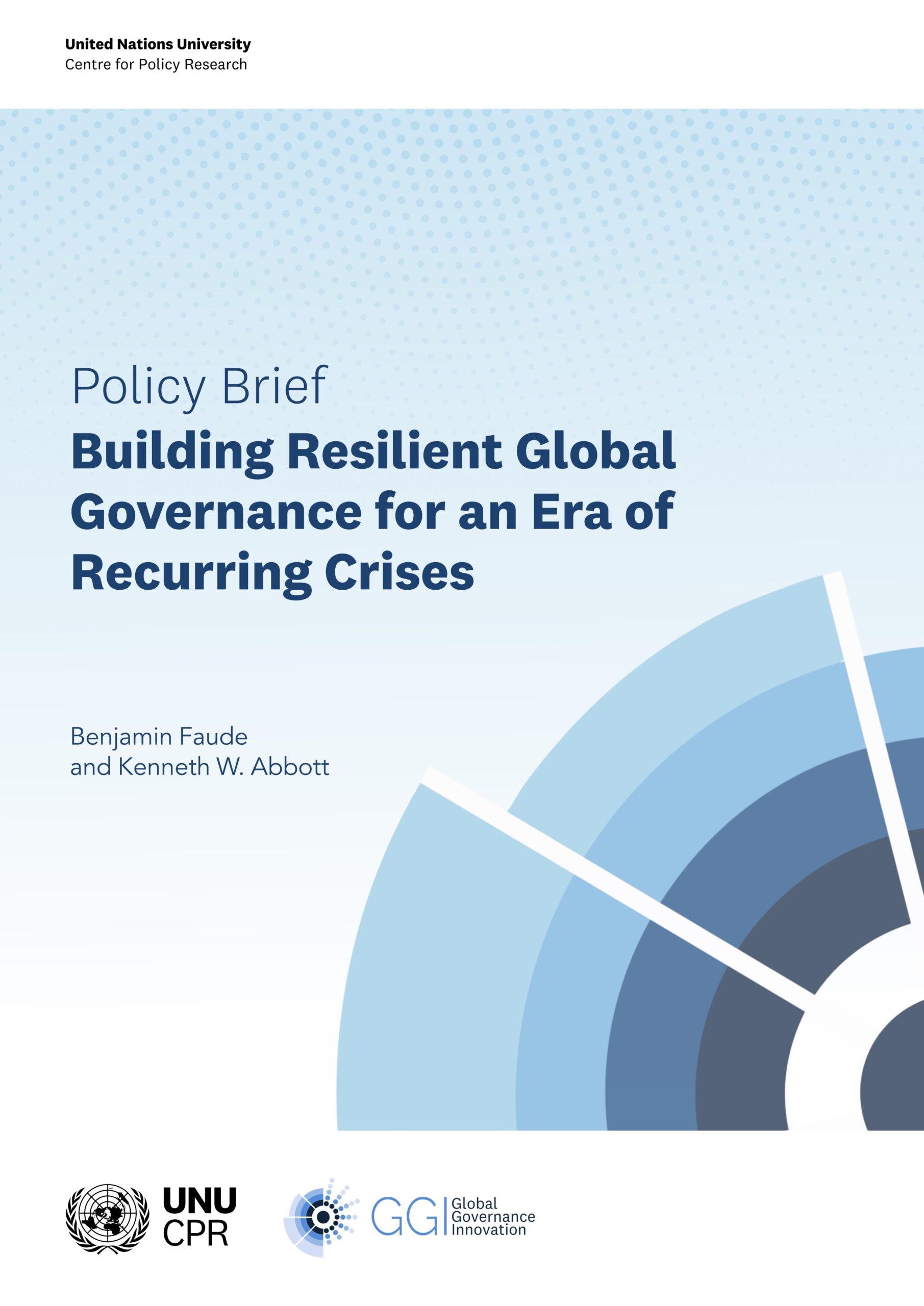 Building resilient global governance for an era of recurring crises