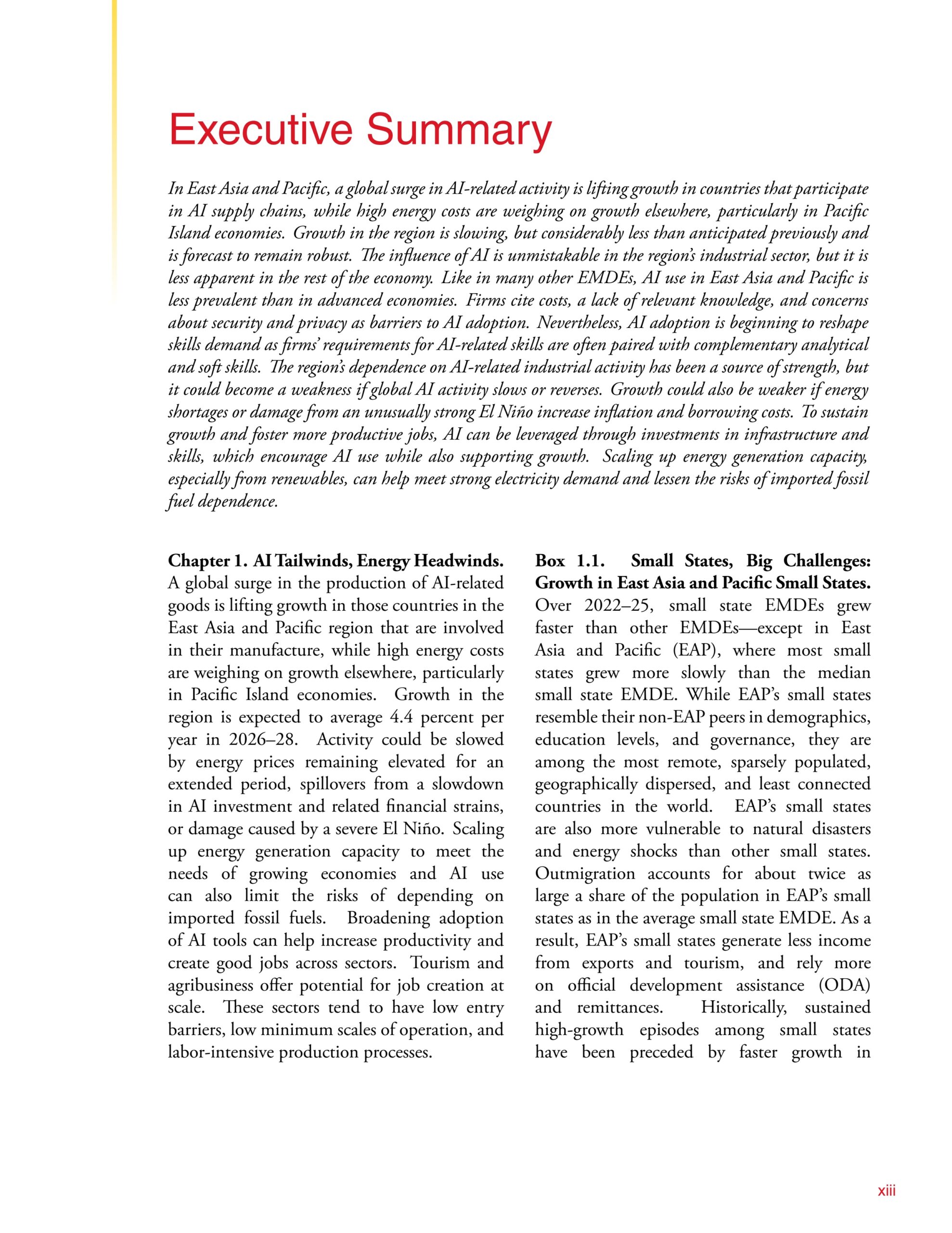 AI Tailwinds, Energy Headwinds