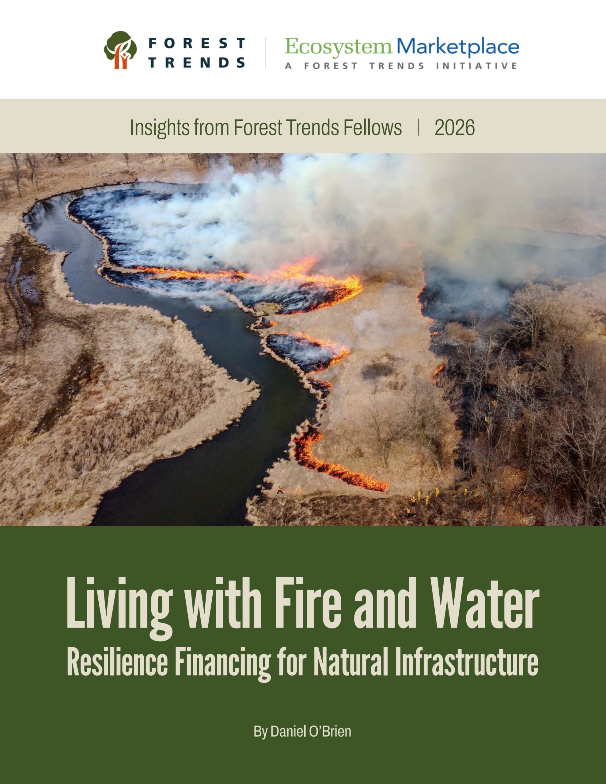 Living with fire and water: Resilience financing for natural infrastructure