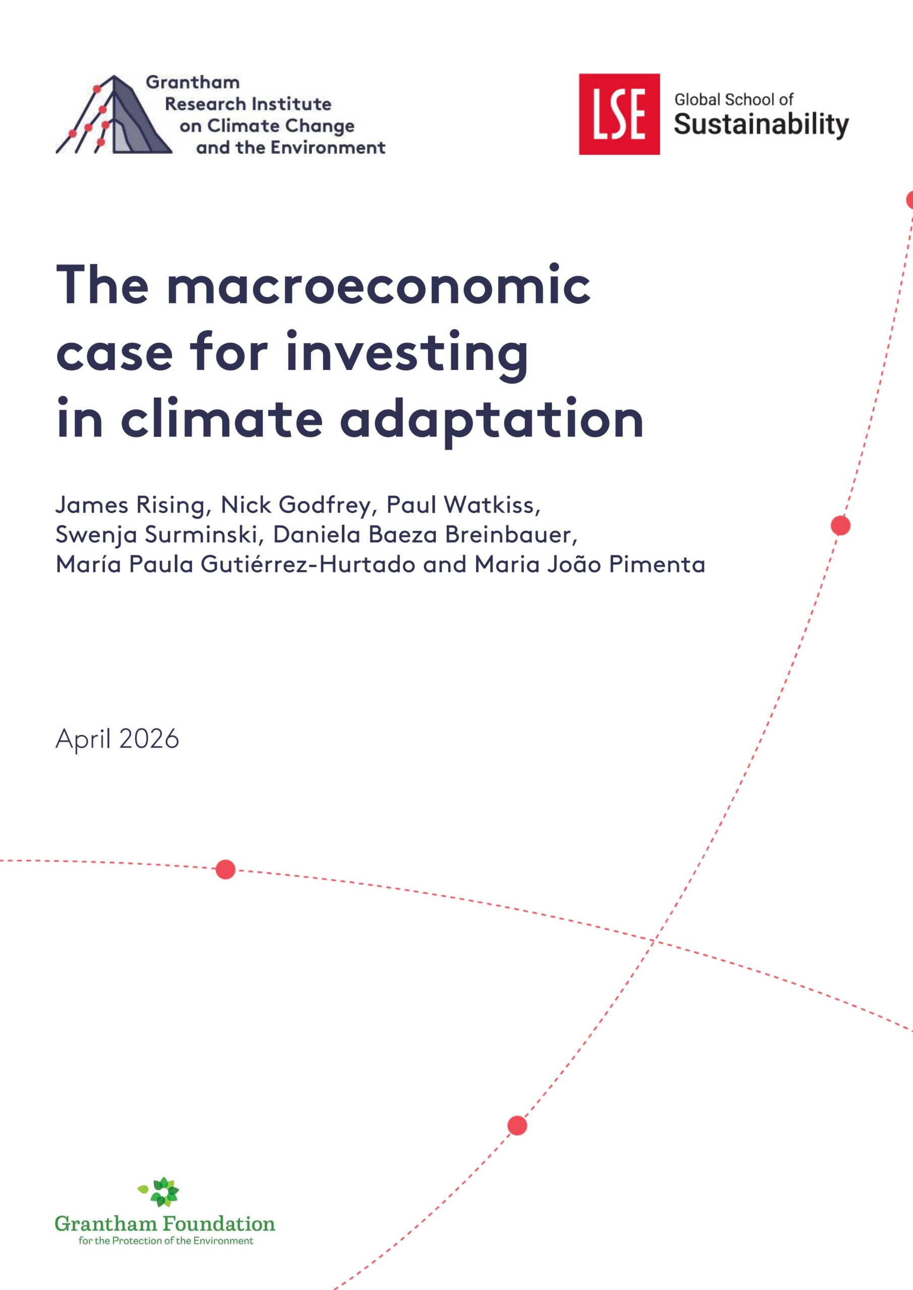The macroeconomic case for investing in climate adaptation