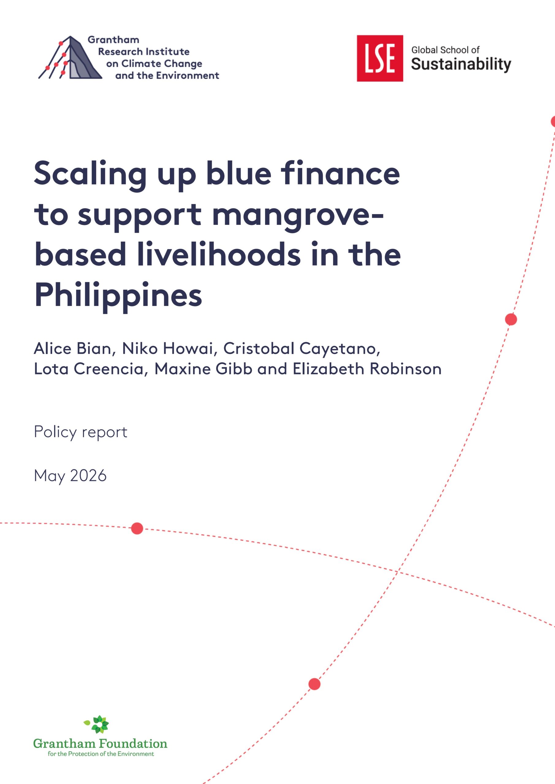 Scaling up blue finance to support mangrove-based livelihoods in the Philippines