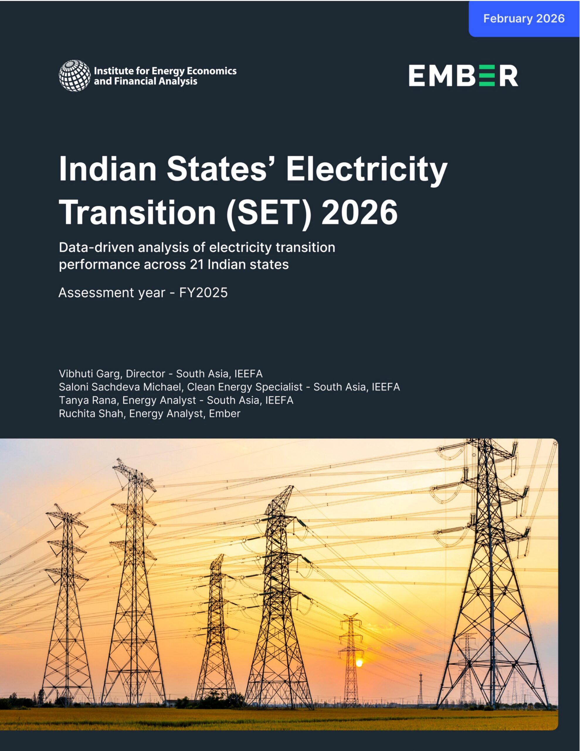 Indian states’ electricity transition (SET) 2026