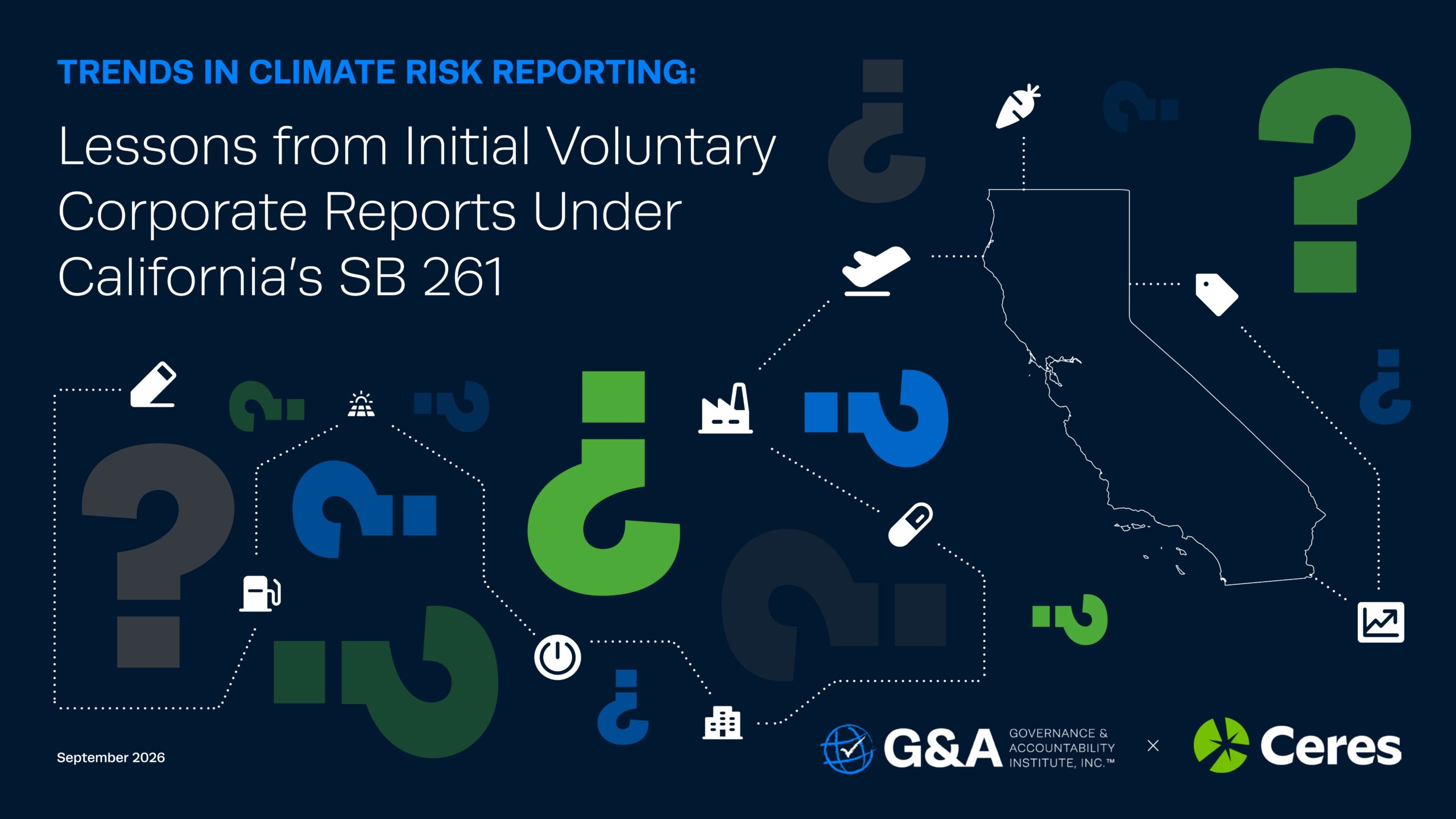 Trends in climate risk reporting: Lessons from initial voluntary corporate reports under California’s SB 261