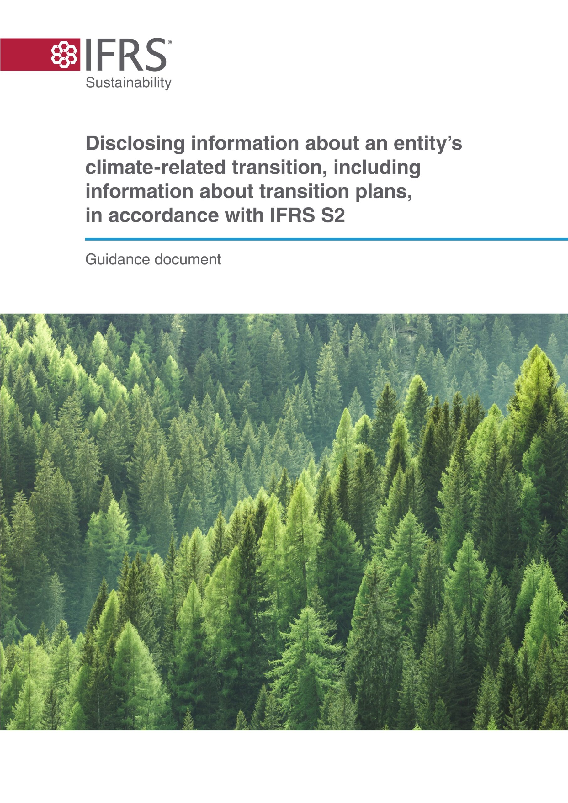 Disclosing information about an entity’s climate-related transition, including information about transition plans, in accordance with IFRS S2