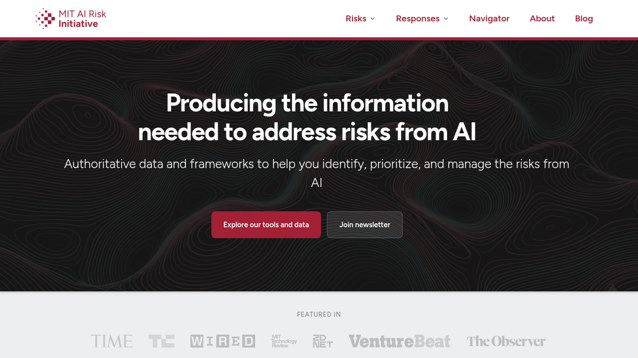 MIT AI Risk Repository