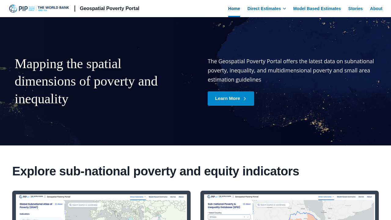 Poverty and Inequality Platform