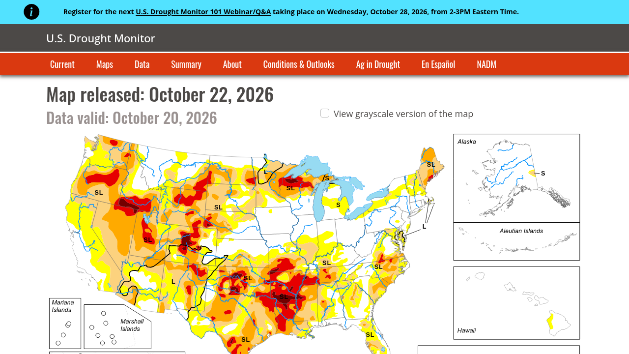 U.S. Drought Monitor
